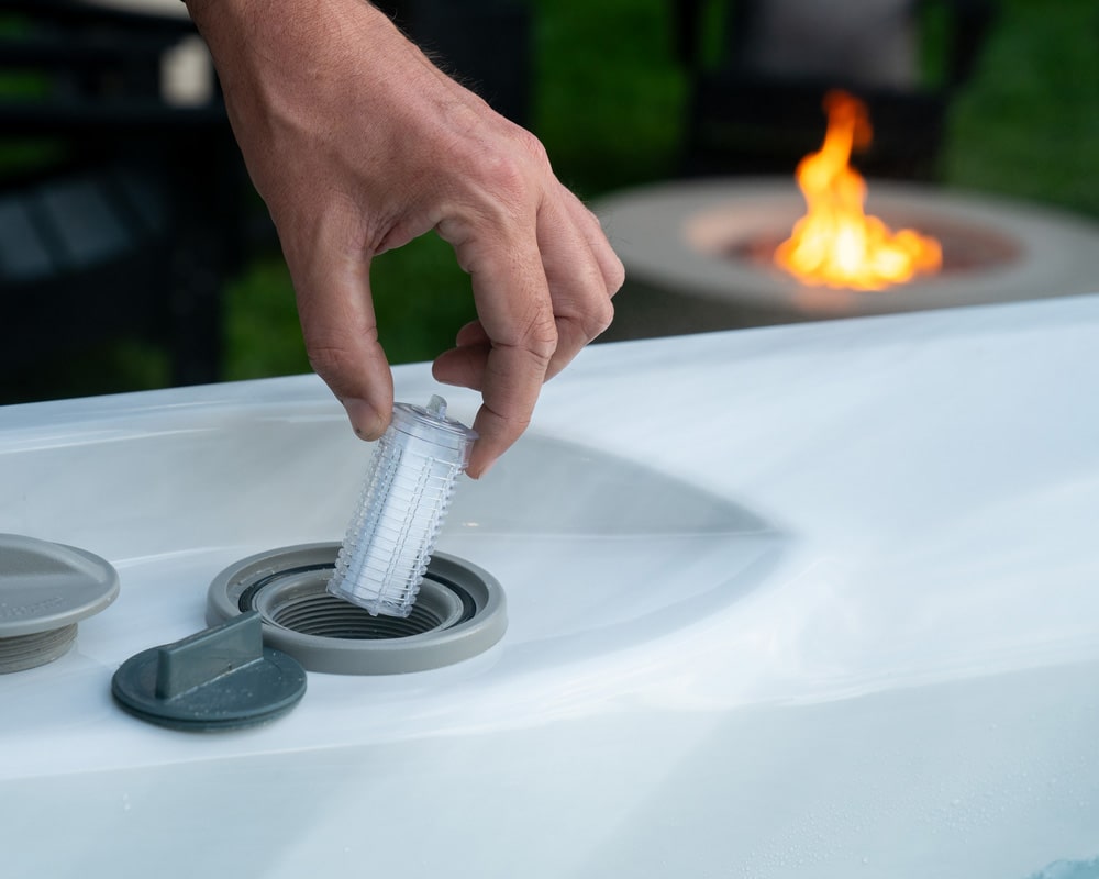 hot tub SunScents aromatherapy cartridge installation
